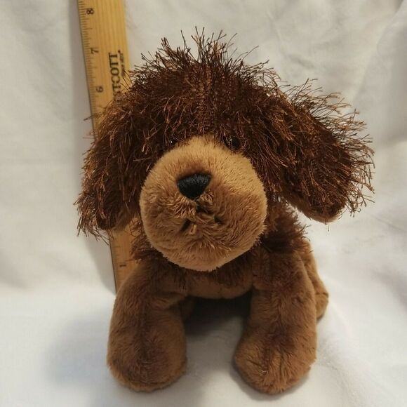 Ganz Webkinz Brown Dog 9" Plush Puppy Shaggy Stuffed Animal Toy HM195 NO CODE - Picture 4 of 8